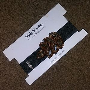 Pink Pewter Hair Accessory